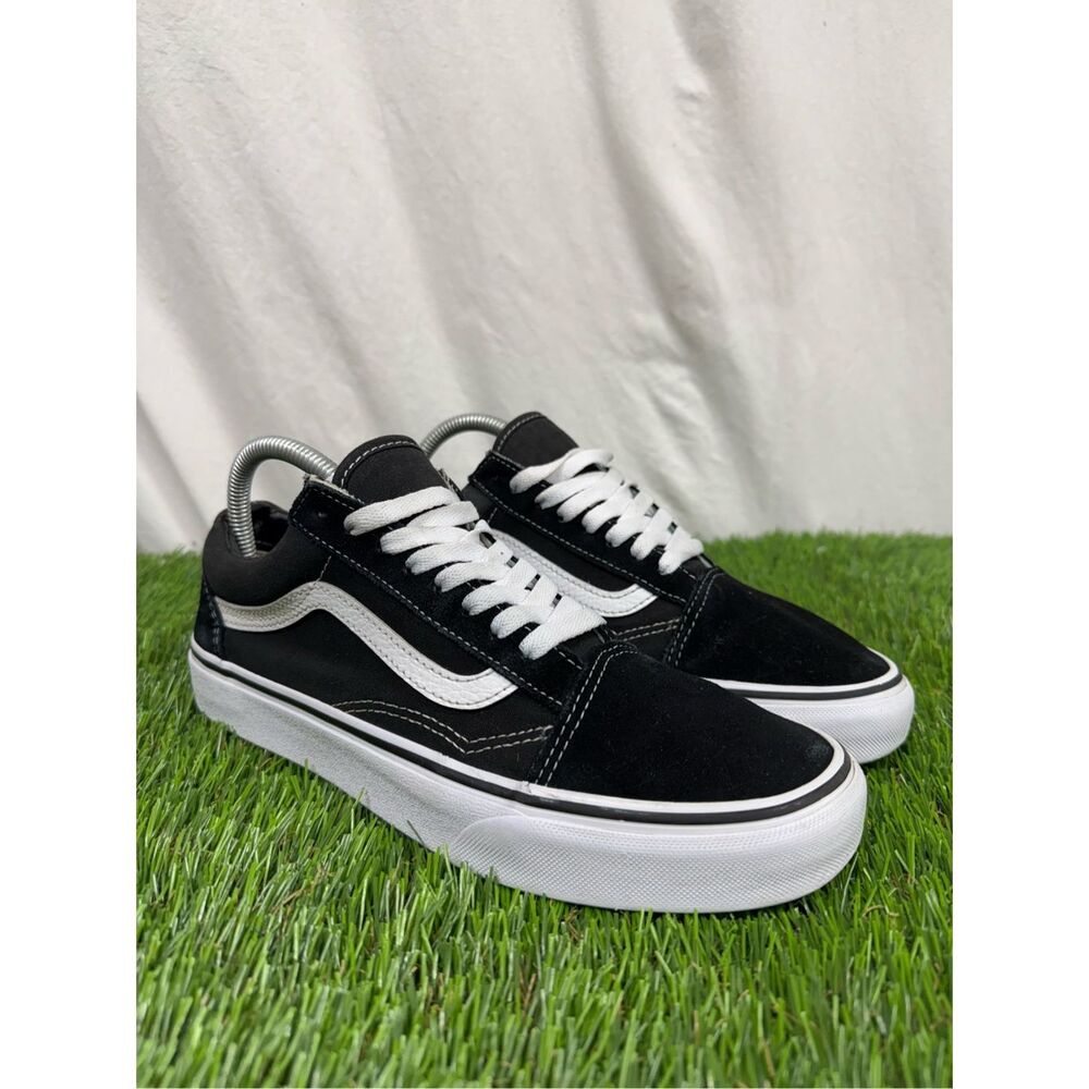 Vans Black and White Athletic Shoes